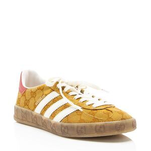 Gucci x Adidas GG Supreme Gazelle Sneakers - Size 6.5 / 36.5